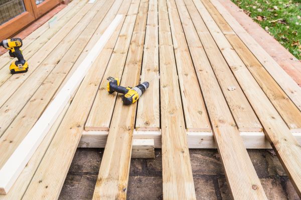 Damaged Deck Boards Repair in West Bloomfield