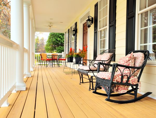 Porch Construction in West Bloomfield