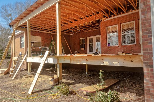 Porch Columns Installation in West Bloomfield