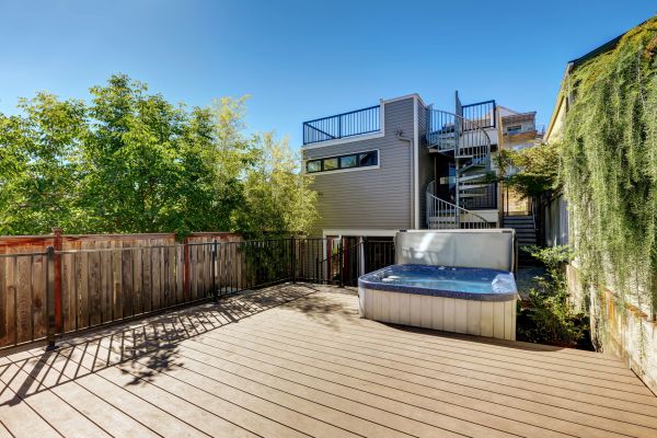 Cost of Hot Tub Deck Installation in West Bloomfield