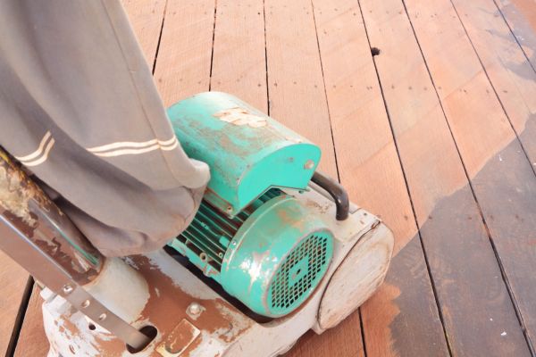 Cedar Deck Sanding in West Bloomfield