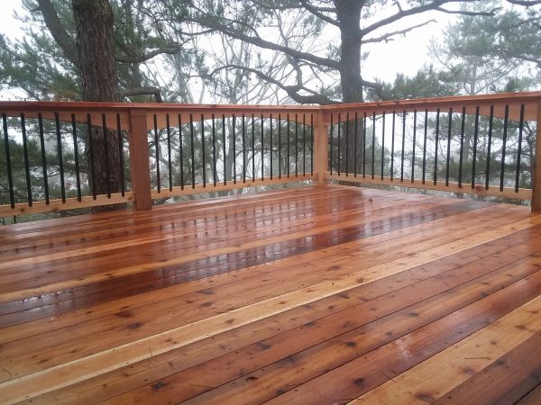 Cedar Deck Repair in West Bloomfield